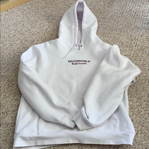 Death world feral hands oversized hoodie - Picture 1 of 6